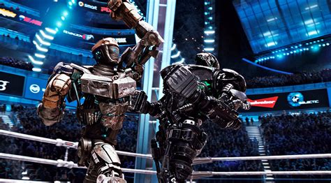 steel boxing movie|real steel fight.